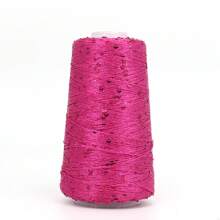 Summer Ice Silk Yarn With Sparkling Beads And Sequins Hair/Scarf Yarn, Diy Hand Crochet Knitting Fine Thread On - Multicolor - View 19