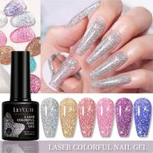 LILYCUTE 7ML Sơn gel móng tay lấp lánh hiệu ứng lấp lánh nhiều màu sắc lâu trôi ngâm nghệ thuật làm móng Gel Varnish - Nhiều màu - Xem 6