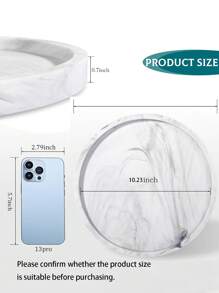 硅胶浴室梳妆台托盘 – 香水托盘、手巾托盘、乳液瓶架、马桶托盘、液体皂液器托盘 – 浴室和厨房台面托盘、浴室配件、房间装饰