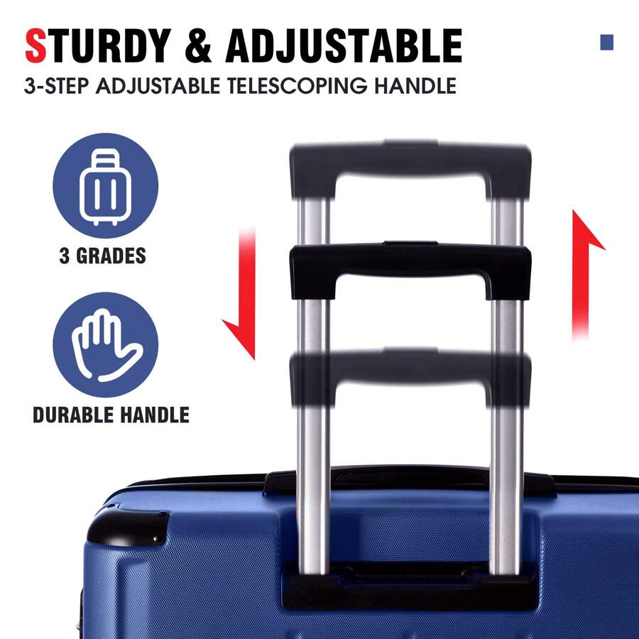 Lightweight Expandable 24Inch Hardshell Luggage Spinner Suitcase With