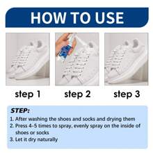 south moon 1/2/3/4pcs Shoe & Sock Deodorizing Spray, Shoe & Sock Cleaner, Super Smelly, The Smellier The Better Effect, Smelly Shoe Cabinet Cleaner, Sweat Odor Eliminator, Keeps Feet Fresh & Dry, Air Freshener (Random Delivery Of New And Old Versions) - Multicolor - View 4