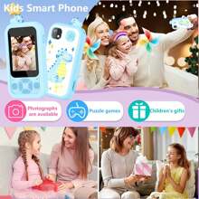 Đồ chơi cho bé gái bé trai từ 3-12 tuổi Điện thoại trẻ em, Trò chơi, Đồ chơi điện thoại cho trẻ em Đồ chơi giáo dục Quà tặng sinh nhật cho bé gái bé trai từ 3 4 5 6 7 8 9 10 11 12 tuổi - Nhiều màu - Xem 9