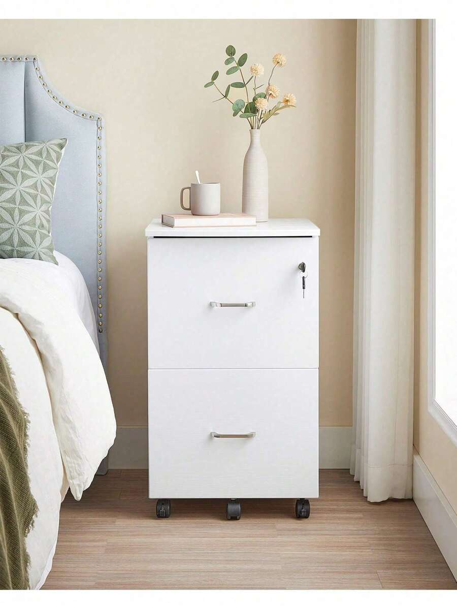 VASAGLE 2Drawer File Locking Filing For Home Office