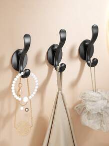 Giá treo áo choàng và khăn tắm 3/5 chiếc - Móc treo chắc chắn, chịu lực cho phòng tắm, phòng ngủ, lối vào - Dễ dàng lắp đặt, lưu trữ treo tường hiện đại cho áo khoác, quần áo, mũ, khăn quàng cổ và túi xách - Nhiều màu - Xem 12