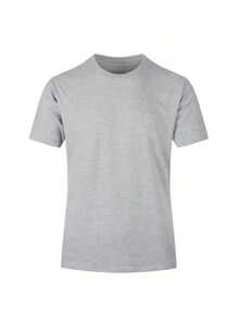 PAYEAH T-Shirt With Anti-Pollution Campaign Graphics  (Single Piece)100% Heavy Cotton Pure Heavy Cotton T Shirt - 灰色 - 查看 2