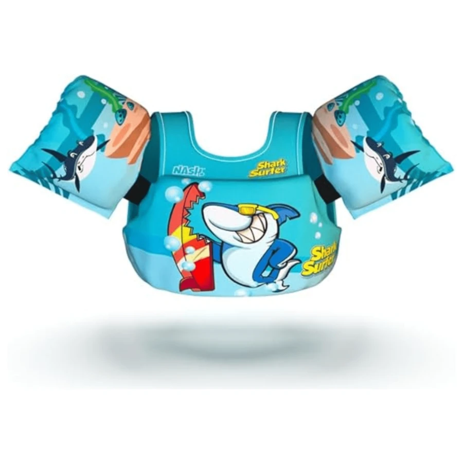 Nash Children's Life Jacket Float - Shark - 彩色 - 查看 1