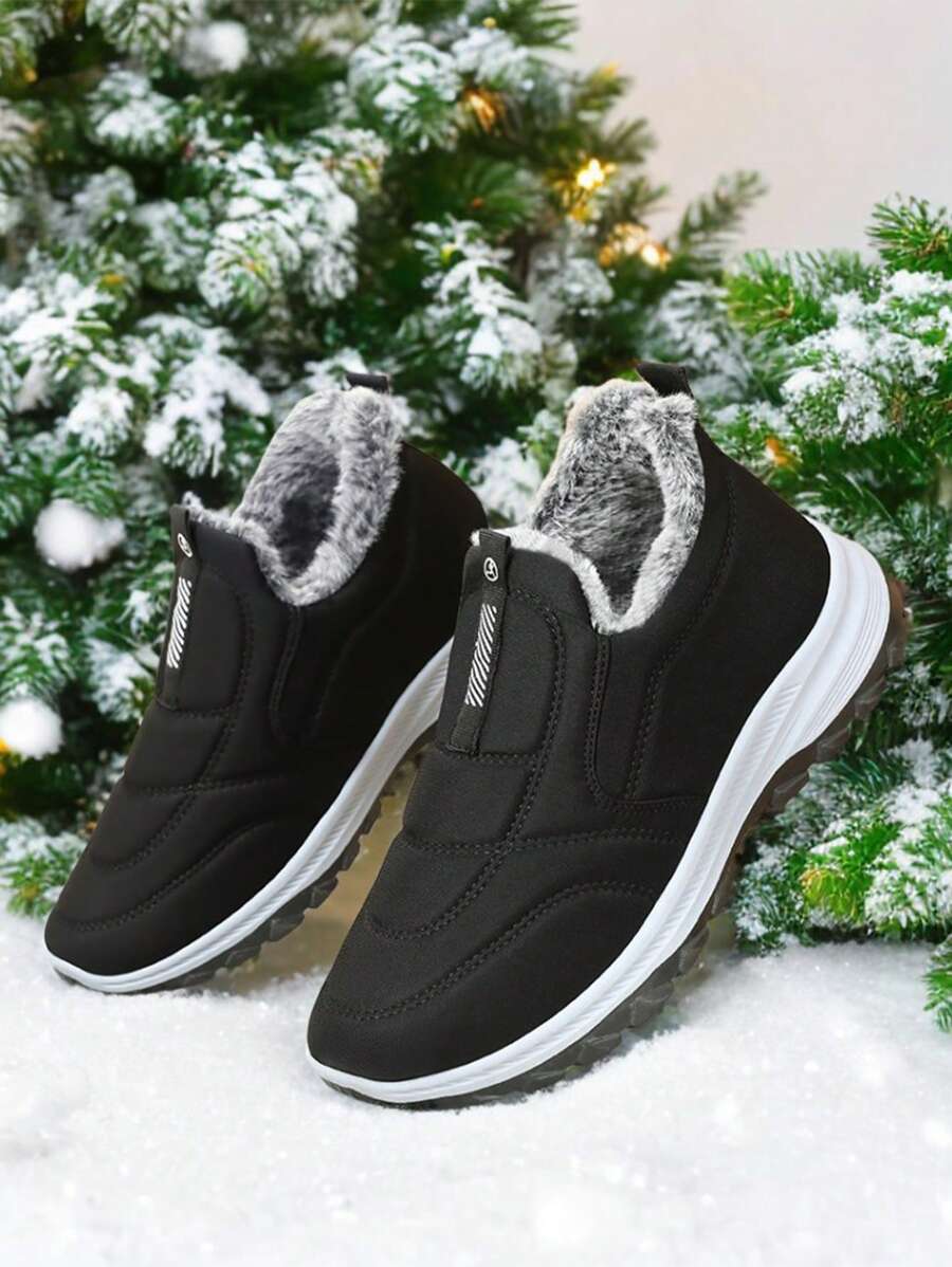 Zimowe nowe pluszowe buty męskie, lekkie i wygodne buty do chodzenia, śniegowce, męskie buty sportowe na co dzień, miękkie i wygodne botki, śniegowce, buty dla par