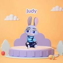 Miniso Adornos de personajes, Caja ciega de personajes con tema "¿Dónde está el conejo?", Caja ciega de figuras decorativas para el hogar, Adornos de regalo, Muñecos de peluche de Stitch y Winnie, Figuras de juguete, Juguete de conejo, Winnie Pooh - Amarillo - Ver 4