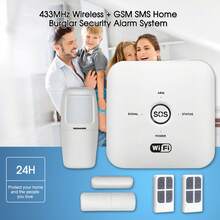 Graffiti Smart Tuya Alarma Graffiti Inalámbrica Wifi+gsm - Blanco - Ver 3