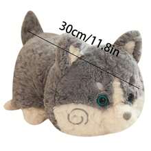 1 件 30 厘米/11.8 英寸可爱可翻转狐狸变哈士奇毛绒玩具，动物变形毛绒玩具，毛茸茸的朋友，可翻转系列，有趣的小雕像，2 合 1 毛绒玩具，生日/节日礼物，家居装饰疗愈用品，汽车配件 - 彩色 - 查看 9