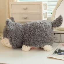 1 件 30 厘米/11.8 英寸可爱可翻转狐狸变哈士奇毛绒玩具，动物变形毛绒玩具，毛茸茸的朋友，可翻转系列，有趣的小雕像，2 合 1 毛绒玩具，生日/节日礼物，家居装饰疗愈用品，汽车配件 - 彩色 - 查看 8