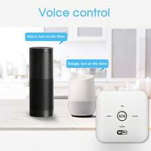 Graffiti Smart Tuya Alarma Graffiti Inalámbrica Wifi+gsm - Blanco - Ver 2