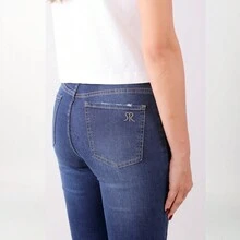 Women's Flare Jeans Brand S R - 藏蓝色 - 查看 5