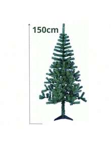 Christmas Tree 150cm 220 Branches Green Decoration Canadian Pine - màu xanh lá - Xem 1