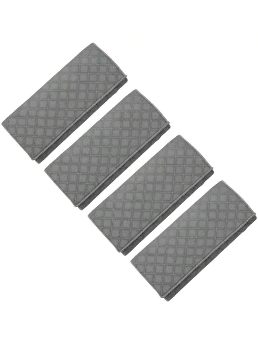 Bono Absorbent Dish Drying Mat Kit 4 38x49cm Keeps Your Countertop Dry, Protected And Organized With Quick-Drying Material And Easy Storage - Xám - Xem 1