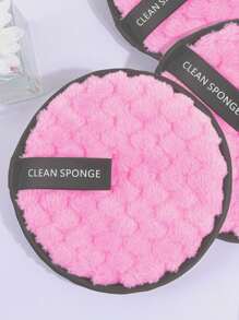 五合一可重复使用卸妆棉，化妆海绵，粉扑，洁面棉，圆形海绵，卸妆洁面棉，洁面棉，护肤 - 柔软亲肤，不伤肌肤，化妆，便宜，房间装饰，梳妆台，旅行，卧室，化妆配件，粉扑，美妆蛋，粉扑，化妆海绵，便宜，圣诞礼物，化妆，化妆工具，便宜好物，礼物，女士礼物，圣诞礼物，赠品，旅行，便宜好物，旅行必备 - 粉色 - 查看 6