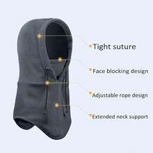 Face And Neck Masks In Cold Weather - 寶藍色 - 查看 2