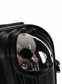 20/24/28" Inch Luggage Suitcase With 8 Spinner Wheels, PC Hardside Lightweight Suitcase With Cloud Design, Lockbox Bag For School School Accessories School Stuff - Black - View 6