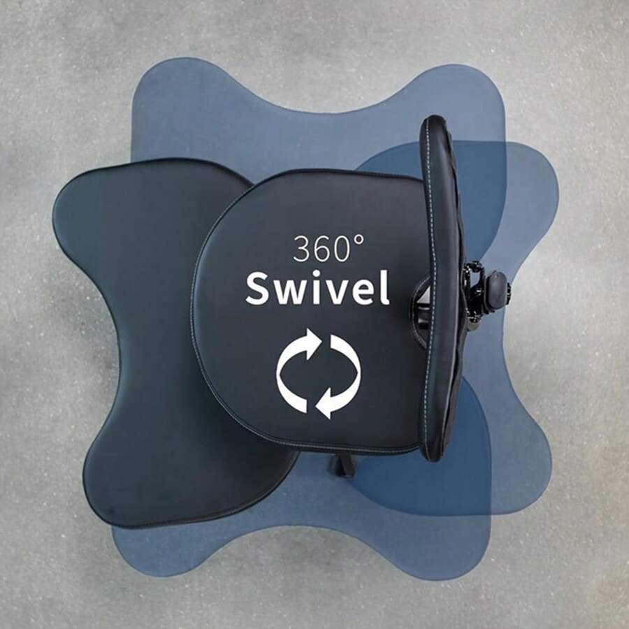 Meditation Chair, Home Office Desk Chair, Cross Leg Chair With Lumbar