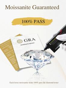 Esberry 1Pc 1.7 Ct Laboratory-Created Moissanite 925 Sterling Silver Smiling Seven Princesses Engagement Necklace Wedding Necklace Luxury Jewelry Gifts For Women Bridal Jewelry Rhinestone Diamond Necklace