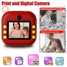 Máy ảnh trẻ em in ảnh ngay, đồ chơi máy ảnh kỹ thuật số trẻ em kèm video HD dành cho bé gái bé trai từ 3-12 tuổi, quà tặng lễ hội sinh nhật Giáng sinh cho trẻ từ 3 4 5 6 7 8 9 tuổi - nhiều màu - Xem 5