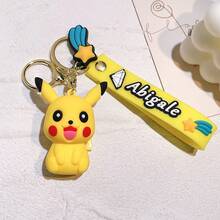 pocket monsters Eevee Family Keychain Cartoon Doll School Bag Pendant Car Keychain Pendant Small Gift - Multicolor - View 18
