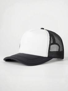 1 件链饰可调节棒球帽，网眼款式，男女通用，儿童和青少年，Y2K 透气防晒，休闲户外 - 棒球網帽 - 查看 2