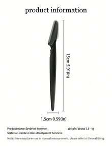 Eyebrow Shaving Razor Set, Exfoliating And Dermabrasion Tool, Face And Body Hair Trimmer, Long-Handled Eyebrow Shaper