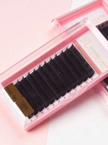 0.05 C 卷曲简易扇形睫毛延长 自动扇形睫毛 自然哑光深色睫毛延长 自助扇形睫毛延长用品 超柔软超哑光黑色 C 卷曲混合托盘 8-15 毫米俄罗斯卷曲经典单根睫毛 羊绒简易扇形睫毛延长 - C - 查看 19