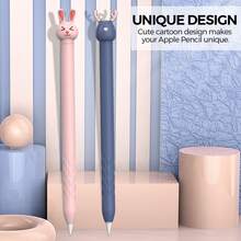 Case Compatible With Apple Pencil Silicone Protective Cover Sleeve With Apple Pencil Pro & 2nd Generation And 1st Generation - Multicolor - View 3