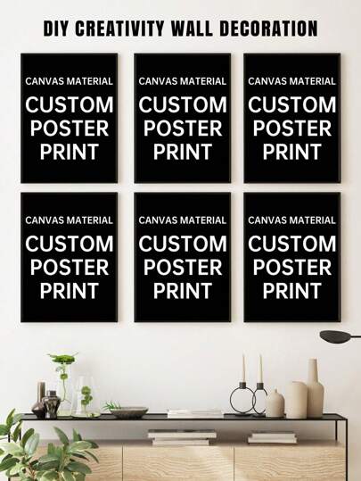 1/3pcs Custom Photo Canvas Print - Personalize Your Space With Your Favorite Memories | Perfect For Kitchen, Home Office, Or Bathroom Decor | Modern/Classic Art Style | Indoor/ Outdoor Use, No Frame, Valentine's Day Decor Stylish, Adorable, Colorful Custom, Personalized, Unique Ideal Gifts For Her Friends, Son, Daughter, School Students, For Valentine's Day, For Father's Day, For Graduation, For Weddings, For Housewarming Home Decor Back To School School Supplies, Warm Ambience, Fall Decor