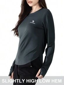 CAMEL CROWN 女式防晒衣 UPF 50+ 防紫外线防晒泳衣 女式轻便快干长袖上衣连帽衫 - 黑色 - 查看 4