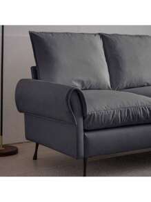 [VIDEO] Provided]81"Modern Sectional Technical Leather L-Shaped Sofa Couch With Reversible Chaise Lounge,ModernMingle