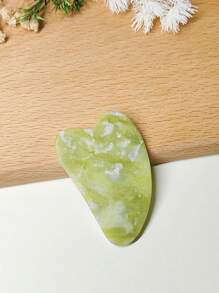 Set de 1/3 piezas de rodillo de jade y raspador Gua Sha, rodillo facial de masaje con herramienta de raspado Gua Sha, masajeador de piedra de jade para anti-envejecimiento, adelgazamiento y firming, rejuvenecer rostro y cuello, eliminar arrugas y bolsas en los ojos, raspador Gua Sha de acero inoxidable