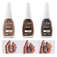 Kit 3 Colorama Nail Polish Nude Collection In Your Color 6 + 8 + 9 - 彩色 - 查看 1