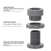 Washing Machine Feet Pads Riser, Non-Slip, Shock Absorbing, Mildew Proof For Front/Top Load Washer, Refrigerator, Drum Pedestal