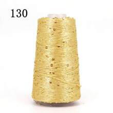 Summer Ice Silk Yarn With Sparkling Beads And Sequins Hair/Scarf Yarn, Diy Hand Crochet Knitting Fine Thread On - Multicolor - View 16