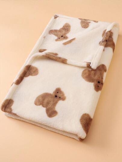 1pc Newborn Baby Boys Girls Blankets Plush Swaddle Blankets,Baby Receiving Blankets Super Soft Warm Lightweight Breathable For Infant