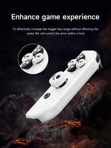 Skull Pattern Directional Keys And ABXY Button Caps, Compatible With Switch NS/Switch OLED Game Console Button Caps, Joycon Controller Joystick Caps Set, Halloween Gift, Gaming Accessories