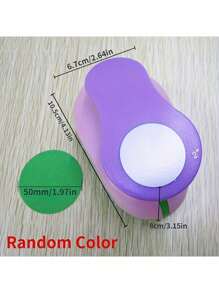 8/16/25/38/50mm Random Color Circle Punch DIY Embossing Punches Scrapbooking Machine Paper Cutting Hole Punch Rounder Cutter - Multicolor - View 12