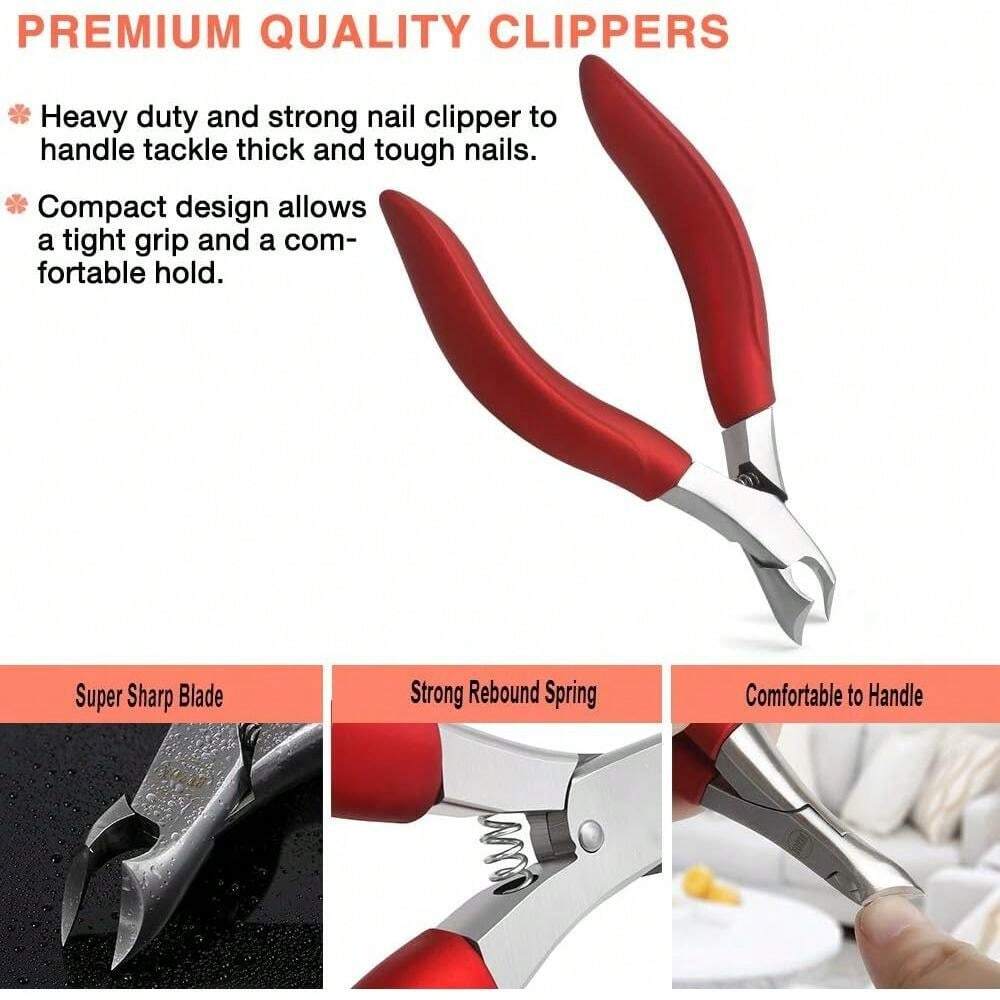 Toenail Clippers For Thick Nails Precision Thick Finger Nail Clipper