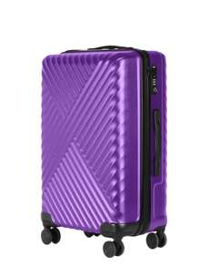 20/24/28inch Luggage, Large Capacity Travel Box, Rotary Universal Wheel Trolley Box, Buckle Box, TSA Password Box Bag For School School Accessories School Stuff - Black - View 8