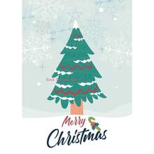 1 tấm áp phích ông già Noel vui vẻ ngày lễ vui vẻ tranh in trên vải nghệ thuật treo tường hiện đại hình ảnh quà tặng trẻ em phòng khách trang trí nhà không có khung - Nhiều màu - Xem 23