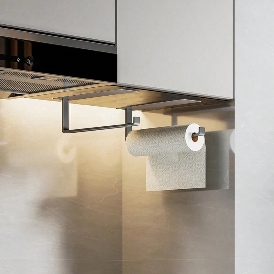 Stainless Steel Paper Towel Holder Rack Toilet Kitchen Roll Paper