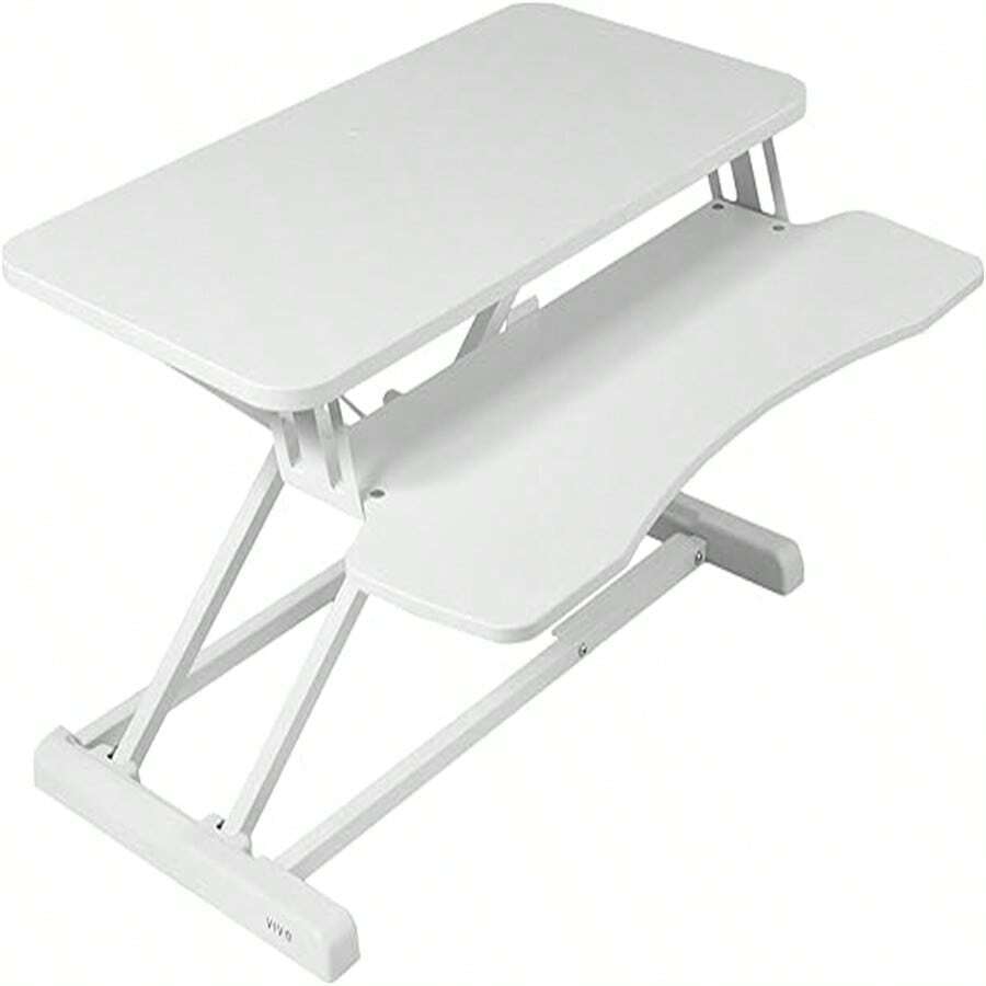 Desk Converter, K Series, Height Adjustable Sit To Stand Riser, Dual