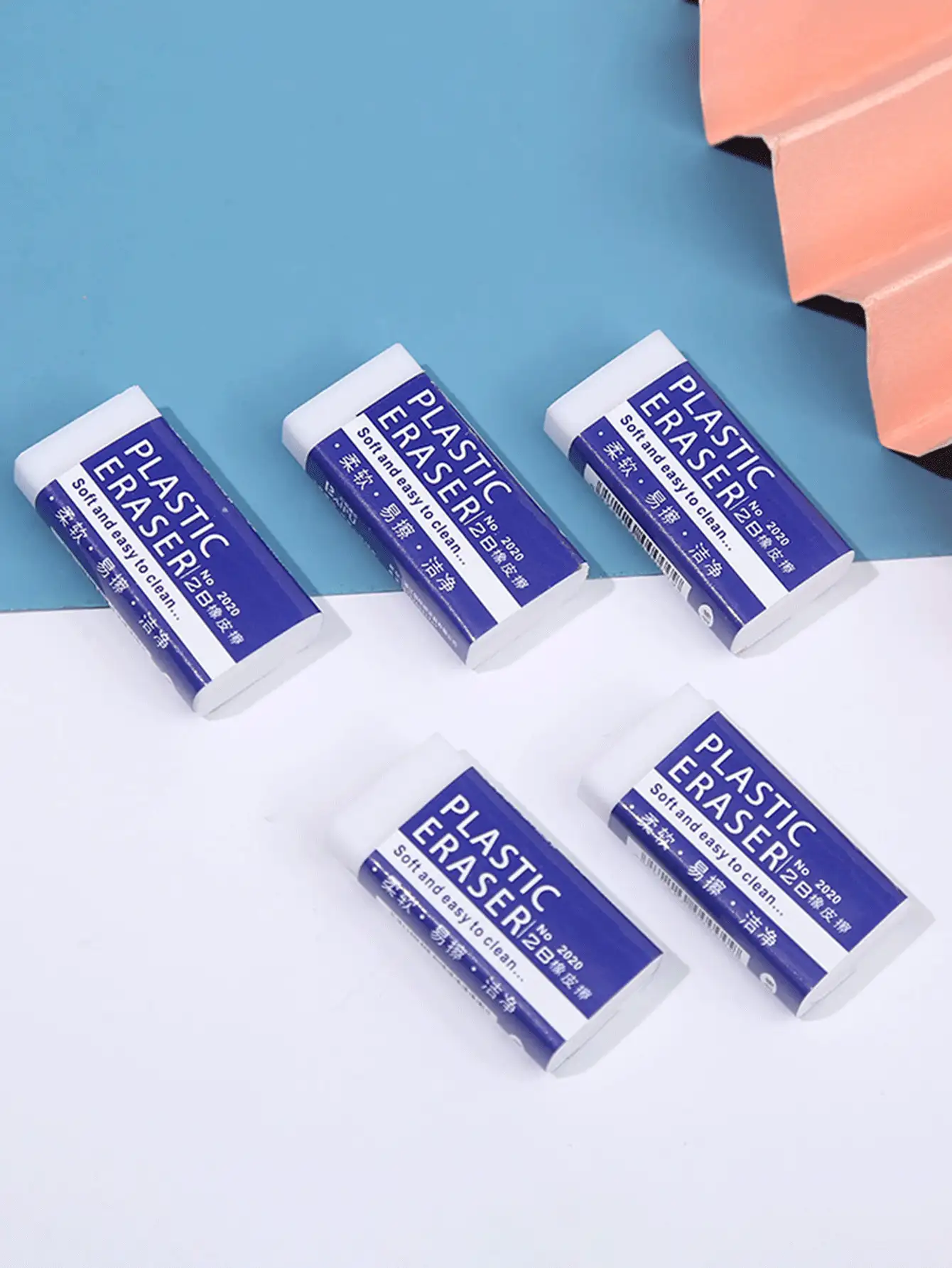 5 cục tẩy, cục tẩy sửa lỗi đặc biệt cho kỳ thi, sửa lỗi phác thảo vẽ tranh mà không để lại dấu cục tẩy bút chì - Nhiều màu - Xem 4