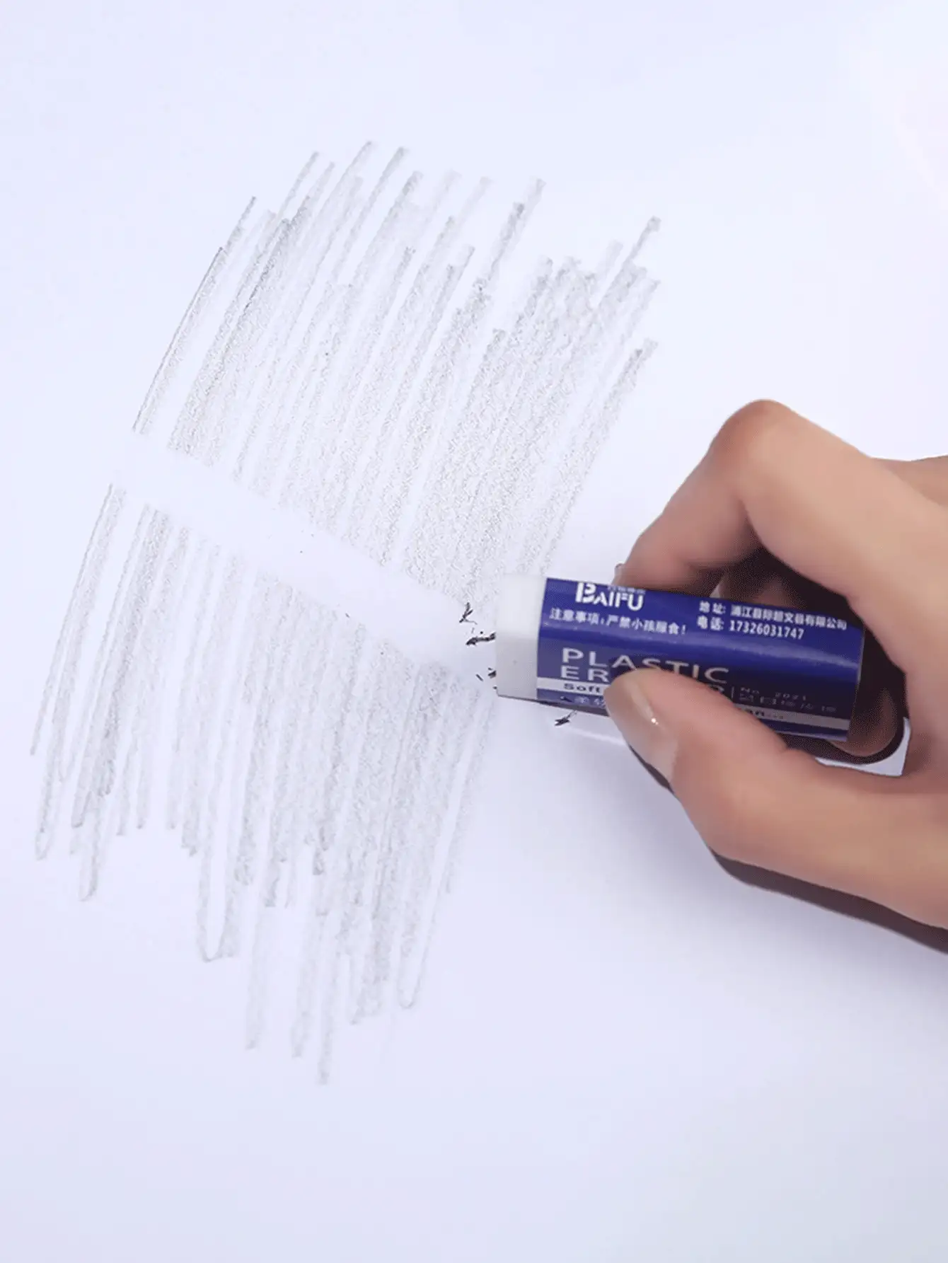 5 cục tẩy, cục tẩy sửa lỗi đặc biệt cho kỳ thi, sửa lỗi phác thảo vẽ tranh mà không để lại dấu cục tẩy bút chì - Nhiều màu - Xem 2