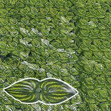 3M Artificial Ivy Leaf Hedge Garden Fence Wall Balcony Privacy Screening Roll Realistic Fake Leaves Lawn Green Artificial Fake Hedge Roll Decoration For Outdoor Indoor Railing Patio Balcony Garden Home Wall Room Decor Fence Privacy Screen - Watermelon leaves - View 3