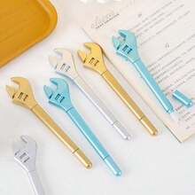 Creative Stationery Metal Wrench Ballpoint Pen, Novelty Gift Pen, Plastic Wrench Ballpoint Pen, Office Stationery, Unique Metal Tool Pen, Student Gift - Multicolor - View 26