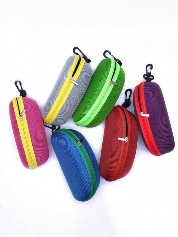 Fashion Travel Portable Zipper Eye Glasses Sunglasses Protective Hard Portable Case Box, Gender Reveal Party, Perfect For Birthdays, Weddings, Parties, The Perfect Gift For Colleagues, Friends, And Family, Back To School